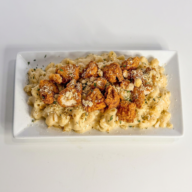 Chicken Mac & Cheese.
